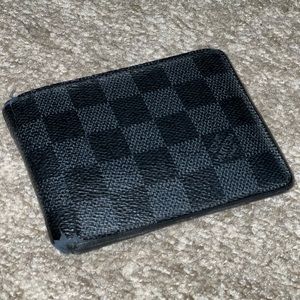 Louis Vuitton Damier Graphite Canvas Bifold wallet multiple men’s.